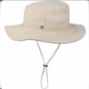 Columbia Bora Bora Booney Sun Hat Unisex Fossil Tan Hiking Fishing UPF 50 Mesh